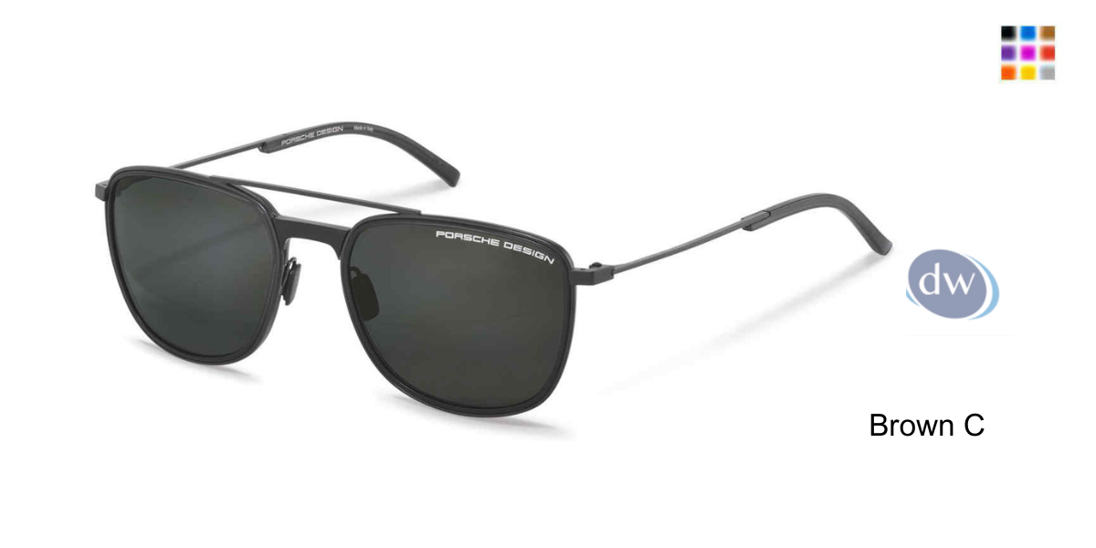 PORSCHE DESIGN P8690 Sunglasses Brown