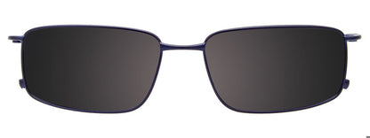 Dark Blue Light Blue Clip On