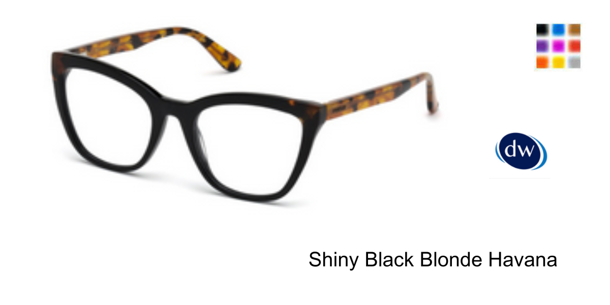 Shiny Black Blonde Havana