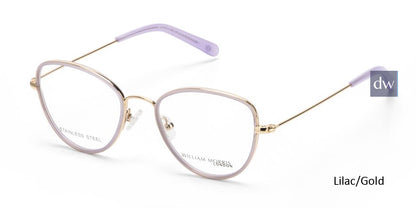 Lilac/Gold William Morris London WM55001 Eyeglasses.