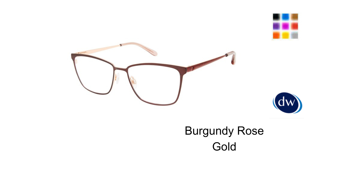 Burgundy Rose Gold
