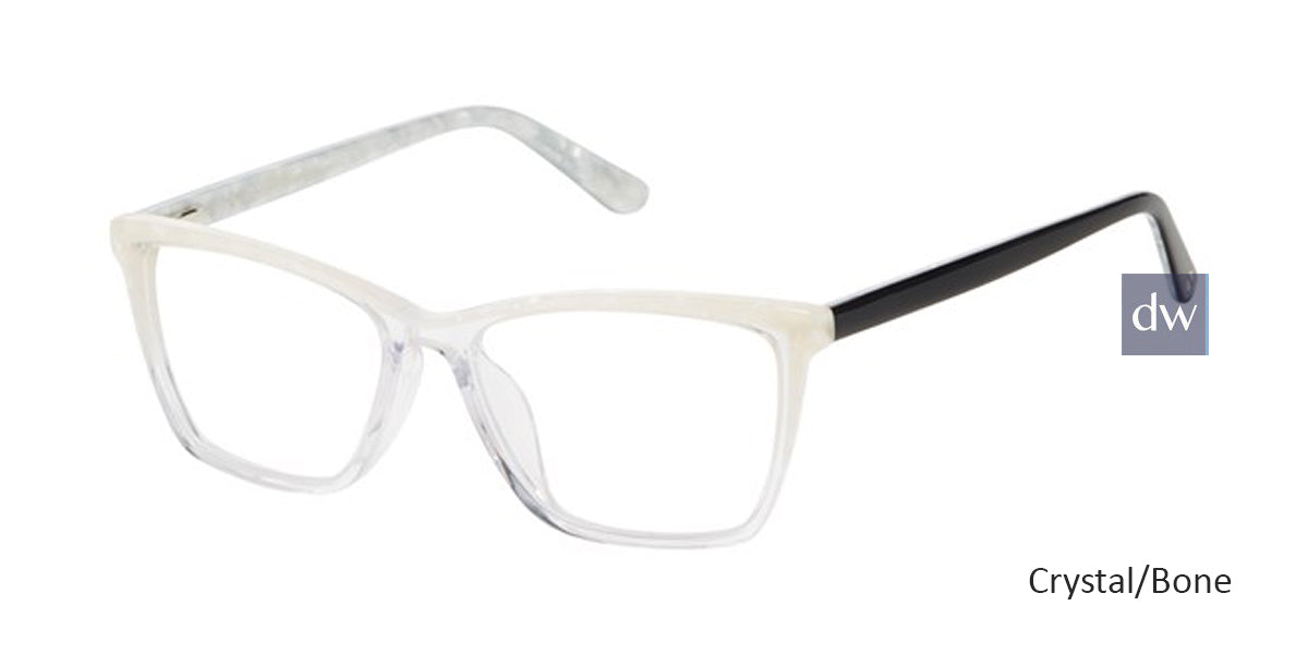Crystal/Bone L.A.M.B. LAUF080 Eyeglasses