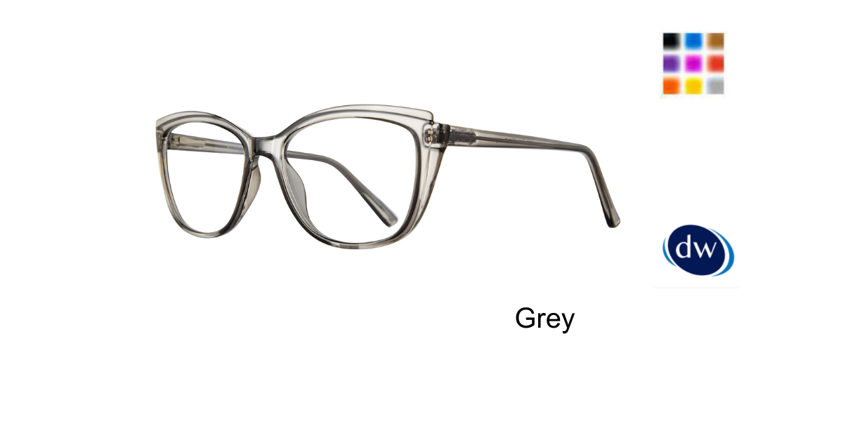 Grey Affordable Designs jada Eyeglasses