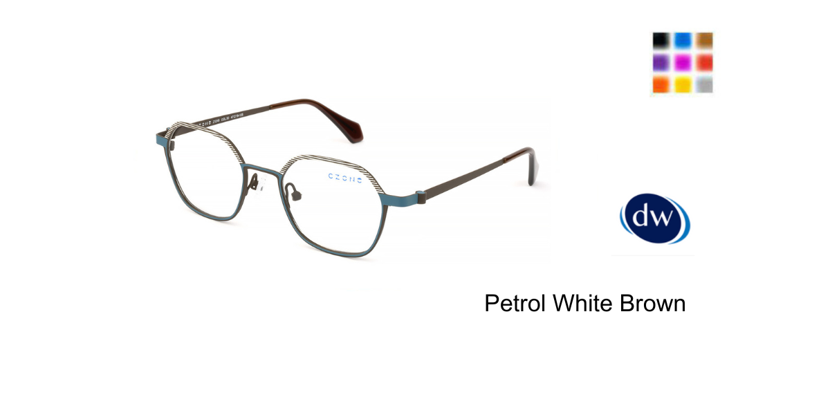 Petrol White Brown