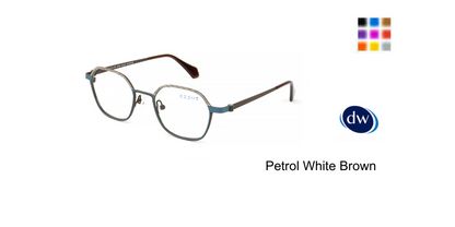 Petrol White Brown