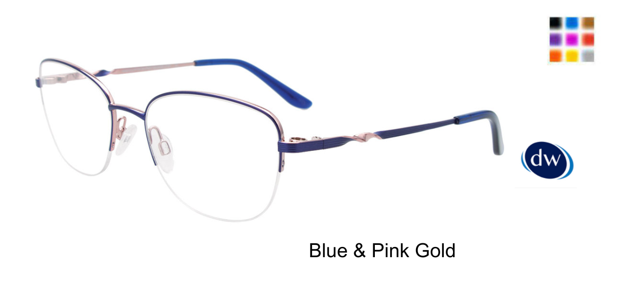 Blue Pink Gold