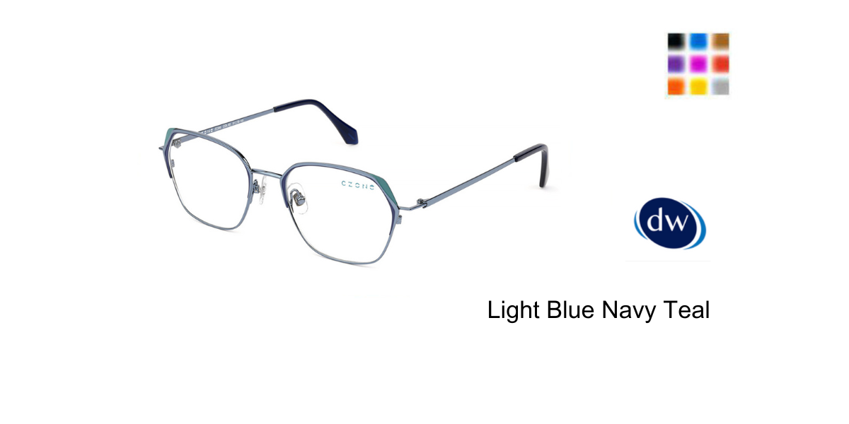Light Blue Navy Teal