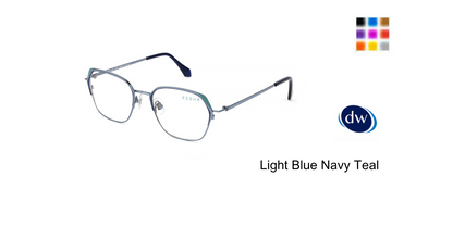 Light Blue Navy Teal