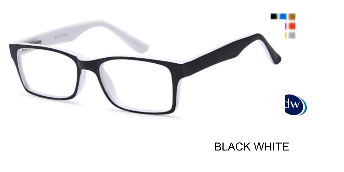 Black White