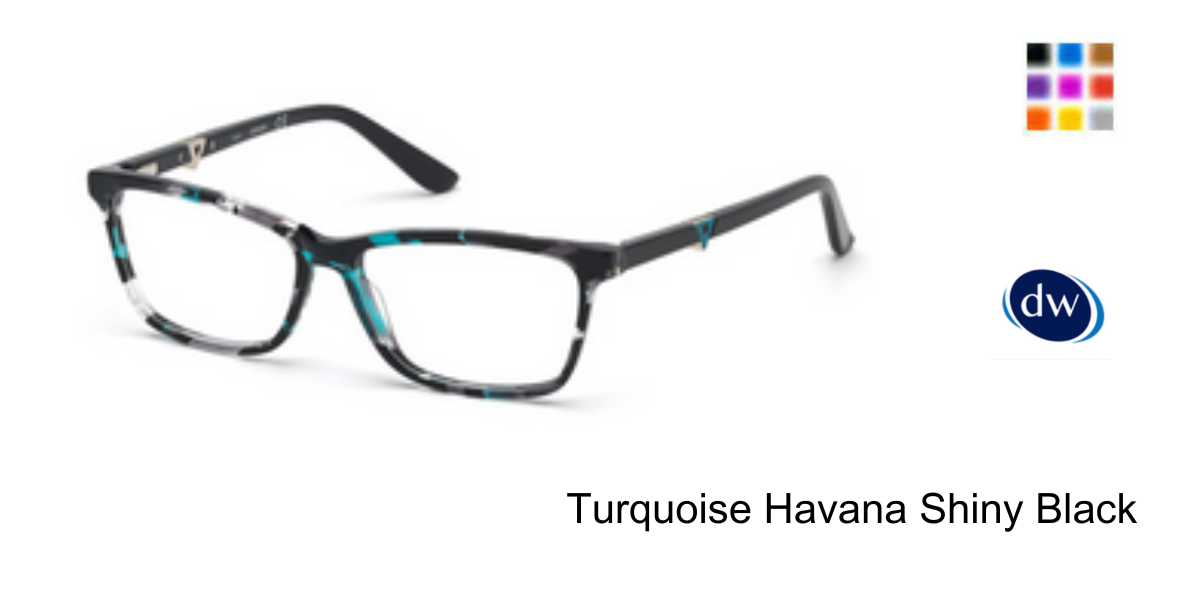 Turquoise Havana Shiny Black