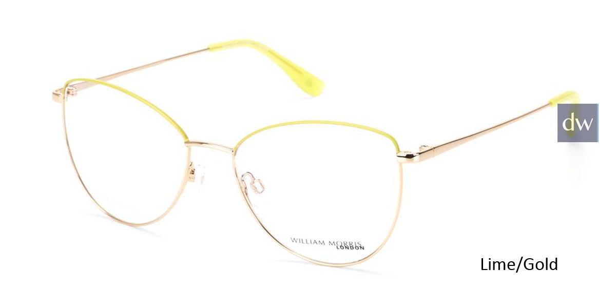 Lime/Gold William Morris London WM50173 Eyeglasses.