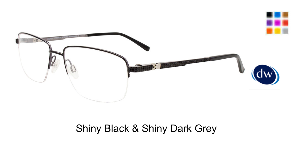 Shiny Black Shiny Dark Grey
