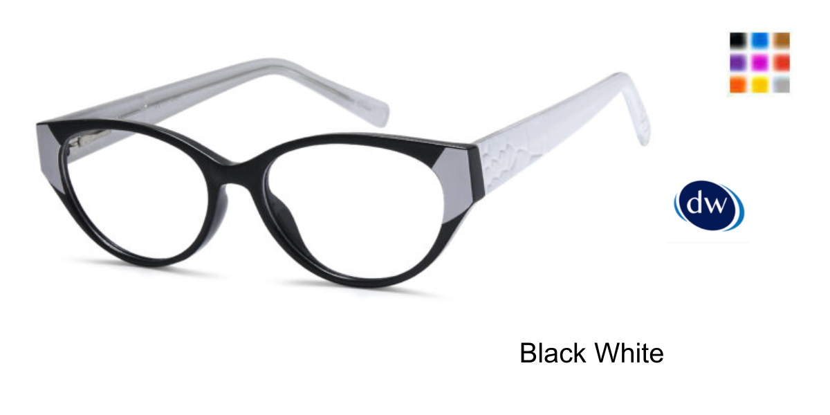 Black White