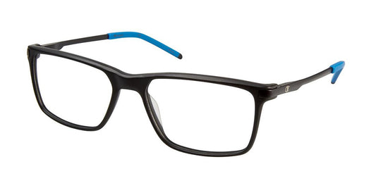 Black c01 Champion 4009 Extended Size Eyeglasses.