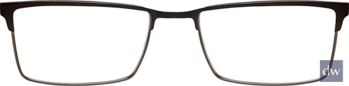 Black c02 Champion 4011 Extended Size Eyeglasses.