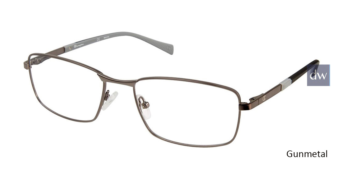 Gunmetal c01 Champion 4011 Extended Size Eyeglasses.