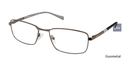 Gunmetal c01 Champion 4011 Extended Size Eyeglasses.