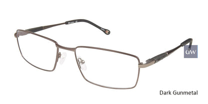 Dark Gunmetal c01 Champion 4013 Extended Size Eyeglasses.