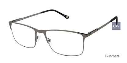 Gunmetal c01 Champion 4015 Extended Size Eyeglasses.