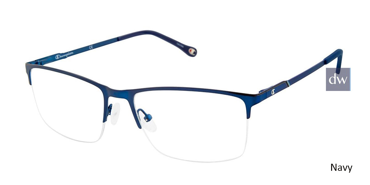 Navy c03 Champion 4016 Extended Size Eyeglasses.