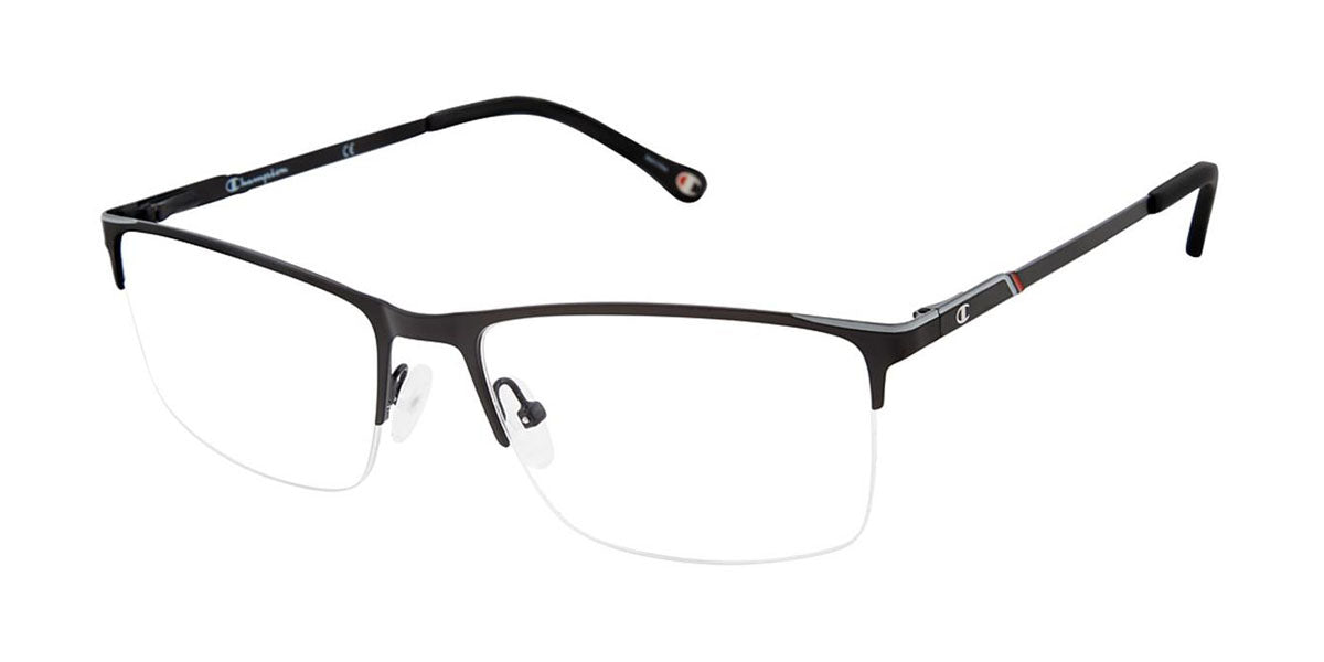Black c01 Champion 4016 Extended Size Eyeglasses.