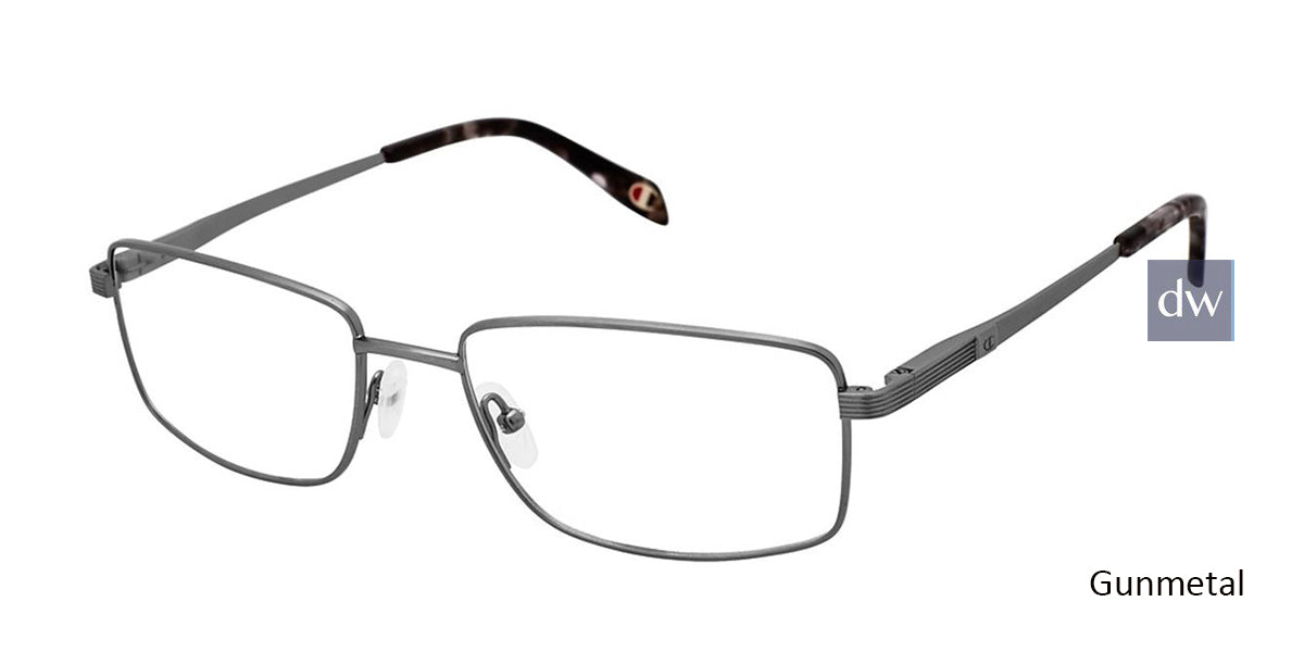 Gunmetal c01 Champion 4021 Extended Size Titanium Eyeglasses.
