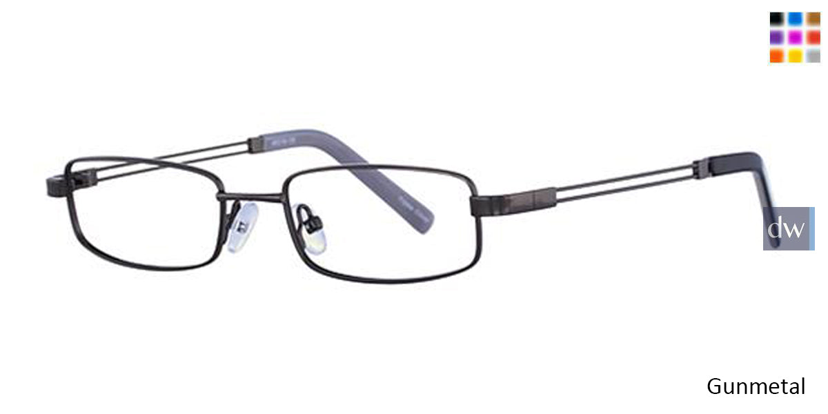 Gunmetal K12 4046 Eyeglasses