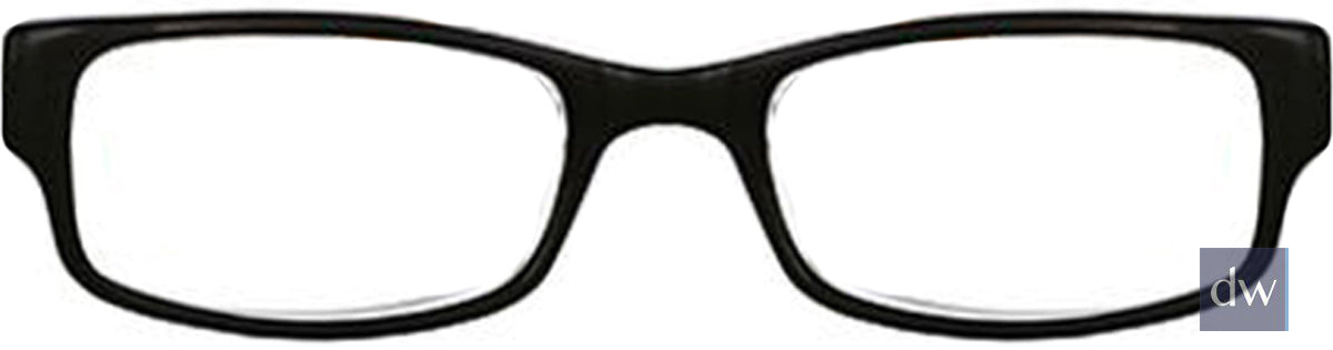 Black Crystal/Red K12 4050 Eyeglasses