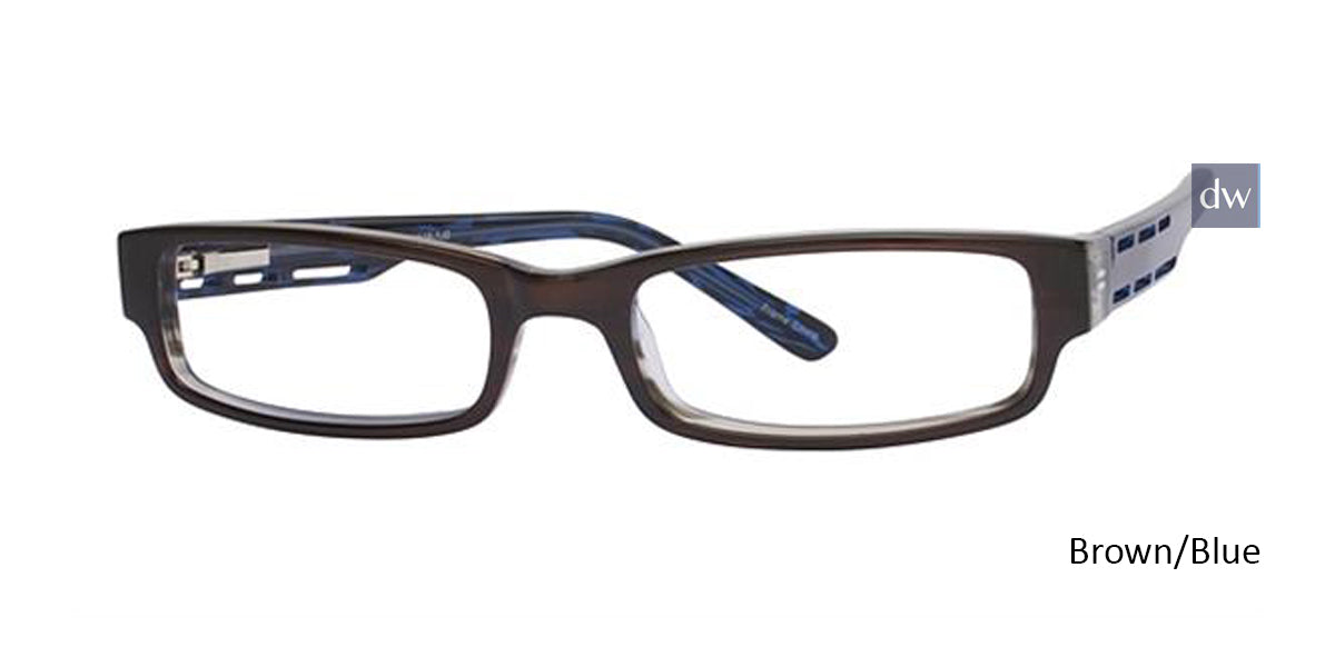 Brown/Blue K12 4050 Eyeglasses