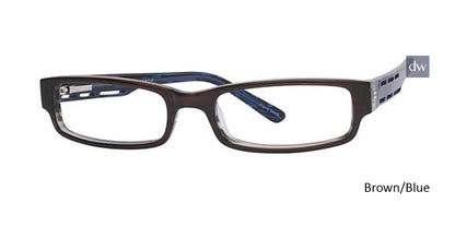 Brown/Blue K12 4050 Eyeglasses