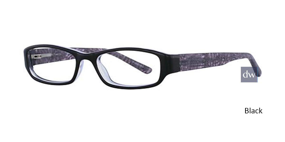 Black K12 4051 Eyeglasses - Teenager