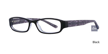 Black K12 4051 Eyeglasses - Teenager