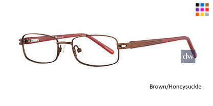 Brown/Honeysuckle K12 4059 Eyeglasses