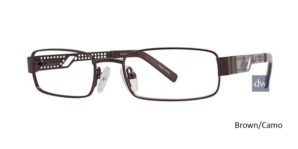 Brown/Camo K12 4062 Eyeglasses