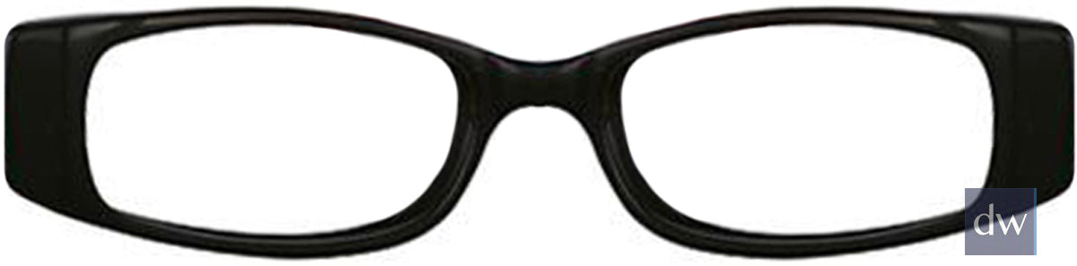 Black/Pink Leopard K12 4068 Eyeglasses - Teenager