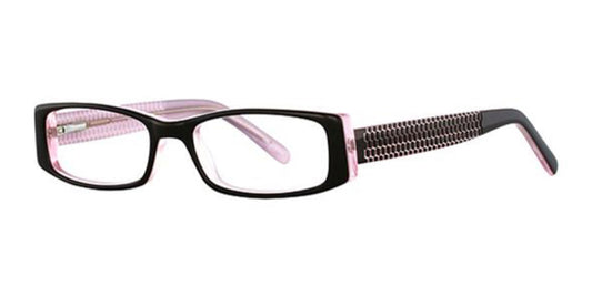 Black/Pink K12 4069 Eyeglasses