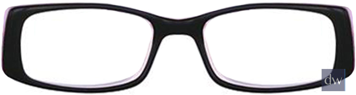 Black/Pink K12 4069 Eyeglasses