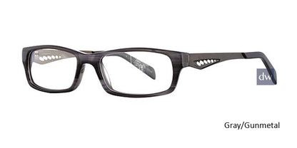 Gray/Gunmetal K12 4070 Eyeglasses - Teenager