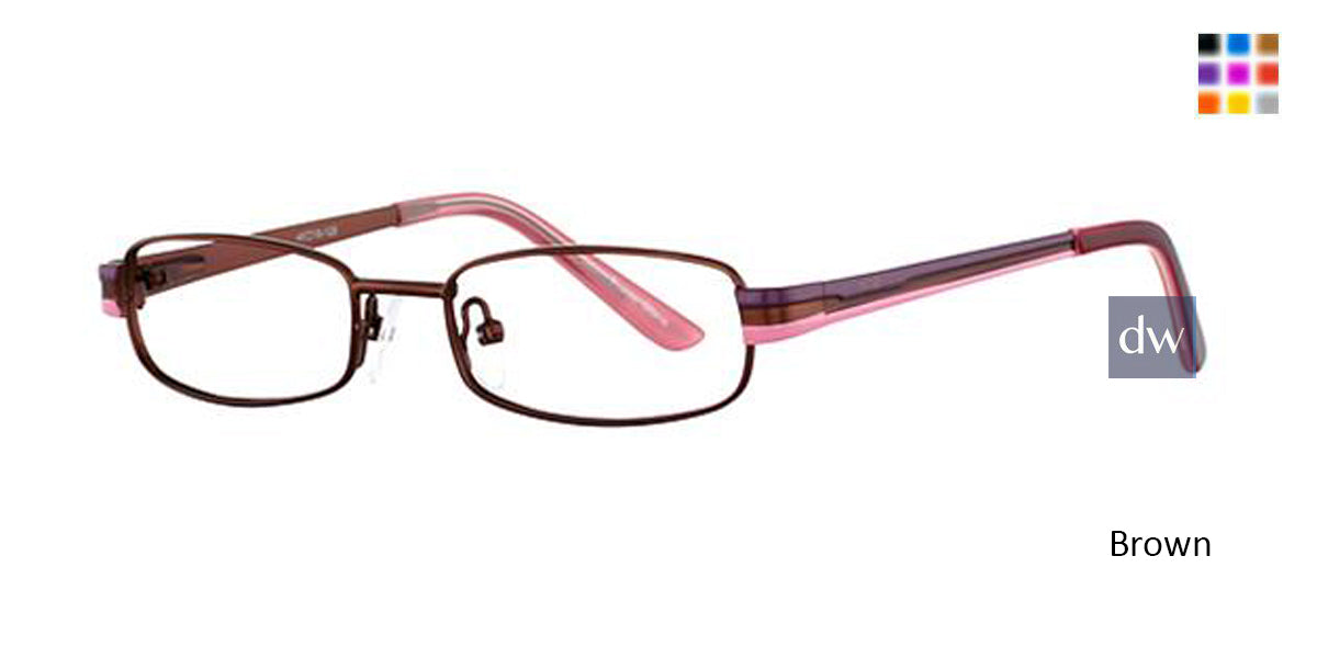 Brown K12 4071 Eyeglasses