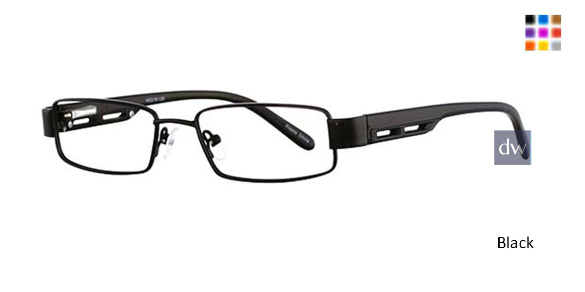 Black K12 4075 Eyeglasses - Teenager