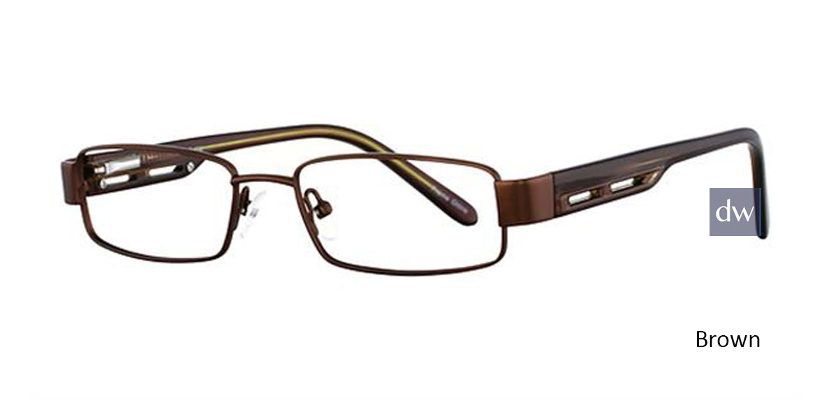 Brown K12 4075 Eyeglasses - Teenager