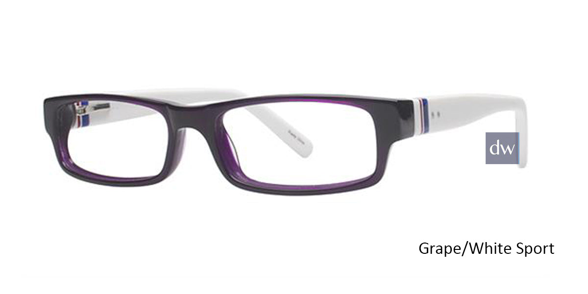 Grape/White Sport K12 4076 Eyeglasses