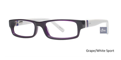 Grape/White Sport K12 4076 Eyeglasses