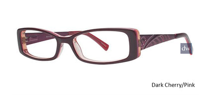 Dark Cherry/Pink K12 4077 Eyeglasses - Teenager