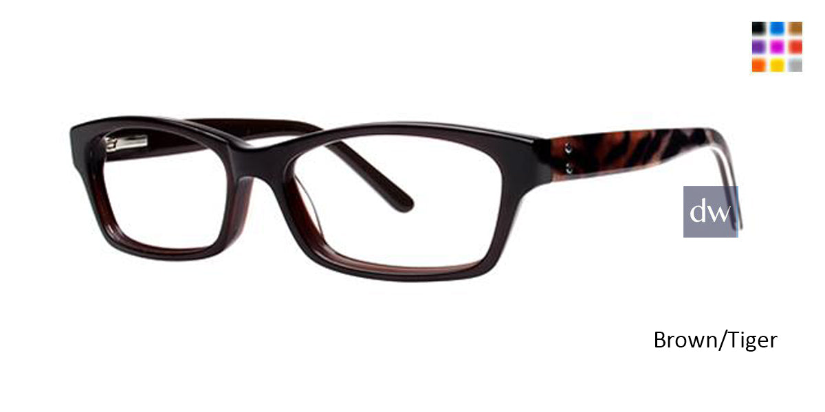 Brown/Tiger K12 4083 Eyeglasses - Teenager