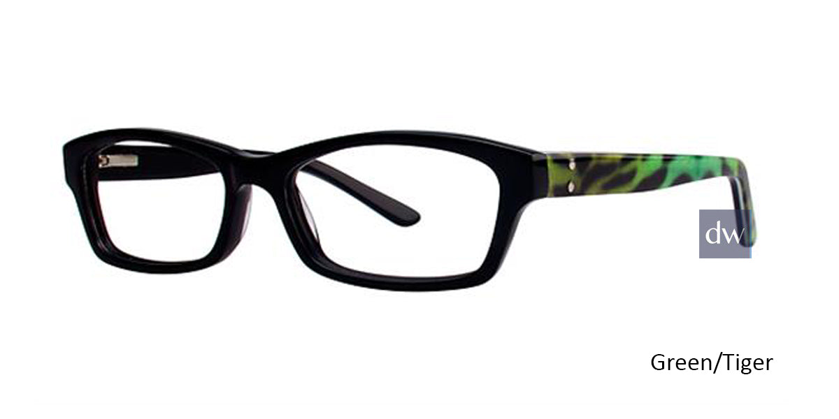 Green/Tiger K12 4083 Eyeglasses - Teenager