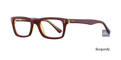 Burgundy K12 4087 Eyeglasses - Teenager