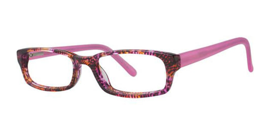 Pink Multi K12 4093 Eyeglasses - Teenager