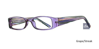 Grape/Streak K12 4095 Eyeglasses - Teenager