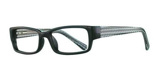 Black/Wave K12 4096 Eyeglasses - Teenager